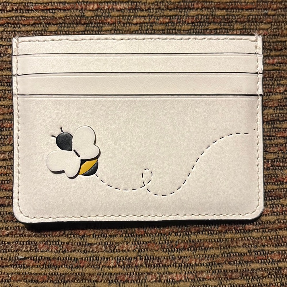Kate Spade Bumblebee Card Wallet ♠️ 🐝